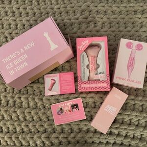 Hot Mess Ice Roller, Pink Balls & Hot Shave - The Skinny Confidential